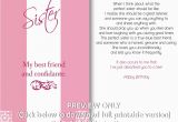 Printable Birthday Cards for Sister Online Free 5 Best Images Of Sister Birthday Cards to Print Free