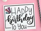 Printable Birthday Cards for Sister Online Free Hand Lettered Free Printable Birthday Card Liz On Call