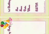 Printable Birthday Invitation Cards Free Kids Birthday Invitations Free Printable Children 39 S