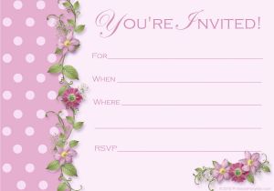 Printable Birthday Invitation Cards Free Printable Party Invitations Templates Party