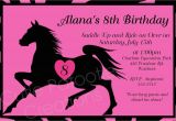 Printable Birthday Invitations Horse theme Birthday Invitations Free Printable Horse Birthday