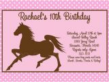 Printable Birthday Invitations Horse theme Horse Birthday Invitations Free Printable 4 Lapsosille