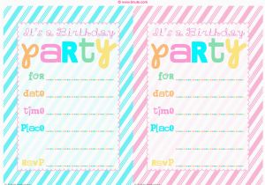 Printable Birthday Invitations Online Bnute Productions June 2013