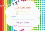 Printable Birthday Party Invitation Free Printable Birthday Invitations Online Bagvania Free