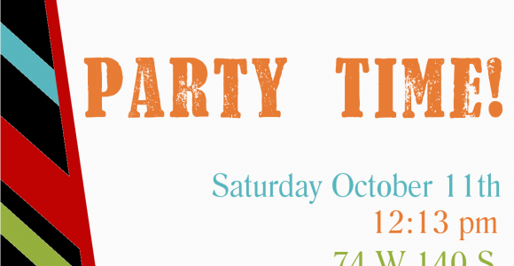Printable Birthday Party Invitation Templates Free Printable Birthday Invitation Templates