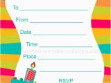 Printable Children S Birthday Party Invitations Free Printable Birthday Party Invitations Lijicinu