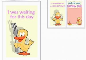 Printable Funny Birthday Cards for Her Free Funny Birthday Cards to Print Happy Holidays