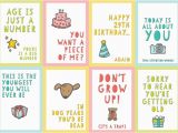 Printable Funny Birthday Cards for Her Free Funny Printable Birthday Cards for Adults Eight