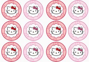 Printable Happy Birthday Banner Hello Kitty Diy Free Hello Kitty Cupcake toppers Free Birthday Party