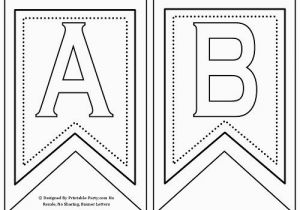 Printable Happy Birthday Banner Letters Black and White Free Printable Banner Letters A Z 0 9 Th St Rd Nd