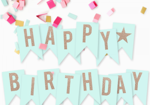 Printable Happy Birthday Banner Letters for Boy Free Printable Birthday Banners the Girl Creative