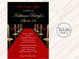 Prom themed Birthday Invitations Prom Party Invitations Invitation Librarry