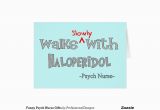 Psych Birthday Card Funny Psych Nurse Gifts Greeting Card Zazzle