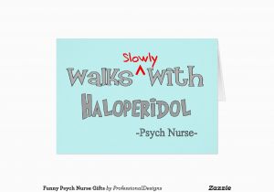Psych Birthday Card Funny Psych Nurse Gifts Greeting Card Zazzle