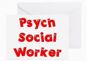 Psych Birthday Card Psych social Worker Greeting Cards Pk Of 10 by Friedsw