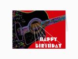 Psychedelic Birthday Card Psychedelic Guitar Birthday Card Zazzle