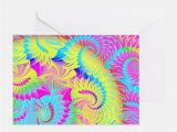 Psychedelic Birthday Card Psychedelic Stationery Cards Invitations Greeting
