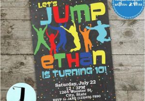 Pump It Up Birthday Invitations Jump Invitation Bounce House Invitation Pump It Up Party