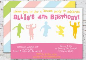 Pump It Up Birthday Invitations Pump It Up Invites Template Best Template Collection