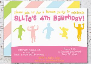 Pump It Up Birthday Invitations Pump It Up Invites Template Best Template Collection
