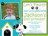 Puppy Birthday Invites Puppy Party Birthday Invitation Dalmation Diy Print Your Own