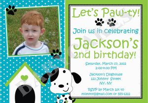 Puppy Birthday Invites Puppy Party Birthday Invitation Dalmation Diy Print Your Own