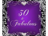 Purple 30th Birthday Decorations 30th Birthday Party Black Silver Deep Purple 5 25×5 25