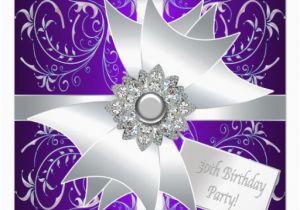Purple 30th Birthday Decorations Purple Pink Womans 30th Birthday Party 5 25×5 25 Square
