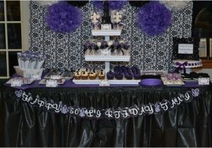 Purple 50th Birthday Decorations Tami 39 S 50th Birthday Purple In Paris Party Ideas