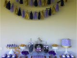 Purple and Gold Birthday Decorations Purple Gold and butterflies Birthday Quot Serene 39 S 7th