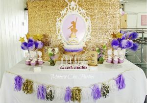 Purple and Gold Birthday Decorations Purple Gold Ballerina Party