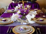 Purple and Gold Birthday Decorations Valentine Tablescape Ideas Purple and Gold Wedding Purple