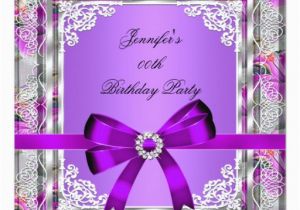 Purple and Silver Birthday Decorations Elegant Silver Purple Mauve Jewel Birthday Party