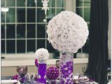 Purple and White Birthday Decorations 37 Trendy Purple Wedding Table Decorations Table