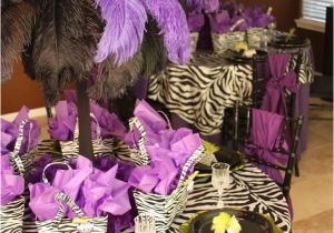 Purple Zebra Birthday Decorations 25 Best Ideas About Zebra Bridal Showers On Pinterest