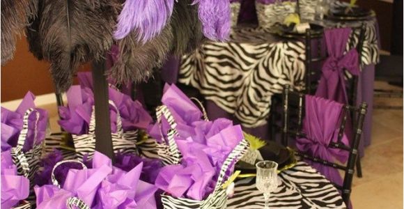 Purple Zebra Birthday Decorations 25 Best Ideas About Zebra Bridal Showers On Pinterest