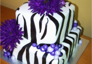 Purple Zebra Birthday Decorations Zebra Cake Recipe Dishmaps