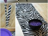 Purple Zebra Birthday Decorations Zebra Party thoughtfully Simple