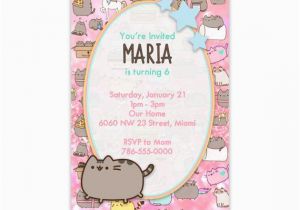 Pusheen Birthday Invitations 896 Best Images About Party On Pinterest