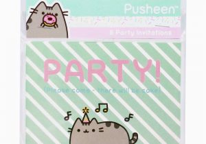 Pusheen Birthday Invitations Pusheen Party Invitations Pack Of 8 at John Lewis