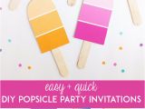 Quick Birthday Invitations 39 Easy Diy Party Decorations
