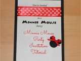 Quick Birthday Invitations Add A Pinch Of Sparkle Quick and Easy Minnie Mouse Party