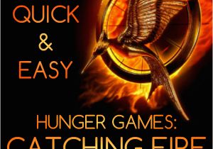 Quick Birthday Invitations Quick Easy Hunger Games Catching Fire Birthday Party