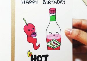 Quirky Birthday Gifts for Him Funny Birthday Card for Boyfriend Adult Birthday Card
