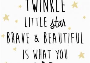 Quotes About Birthday Girl Nursery Star and Moon Digital Print Twinkle Twinkle