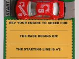 Race Car Birthday Invites Free Printable Invitations Army Car Racing Swim Party
