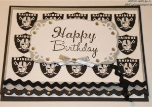 Raiders Birthday Card Crafty Girl 21 Raiders Birthday Card