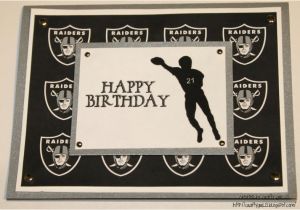 Raiders Birthday Card Crafty Girl 21 Raiders Card