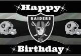 Raiders Birthday Card Happy Birthday From the Raider Nation Raiders Bitches