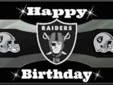 Raiders Birthday Card Happy Birthday From the Raider Nation Raiders Bitches